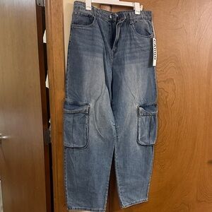 Refuge Blue Flare Jeans